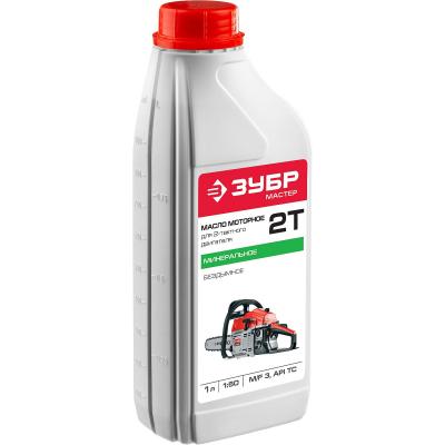 Масло Зубр ,для 2-х тактных двигателей 1л