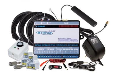 Сотовая система контроля отопительного оборудования кситал GSM-8T