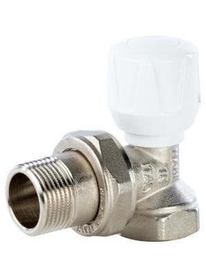 STOUT Клапан ручной терморегулирующий, угловой 1/2