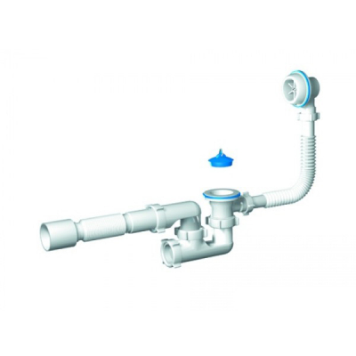 Обвязка на ванну 1 1/2*40 с гофрой 40х50 с вып и пер. регулир.Варяг С6255 АНИ пласт