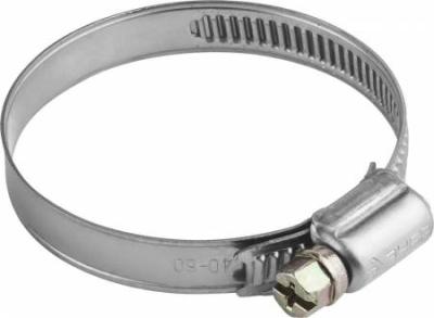 Хомут стальной червячный 40-60 мм