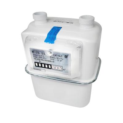 Газ. счетчик СГБ G4 СИГНАЛ левый-04 = левый-62 Смарт (вертикальный, М33Х1,5) 2026 г.