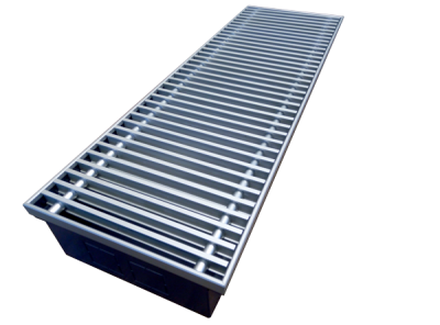 Конвектор внутрипольный ITTBZ.075.250.1300 Black