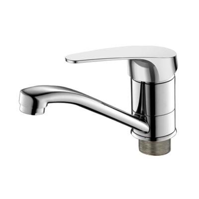 Смес. DEVIDA серия ELSI кухня, с коротким изливом, на гайке DVL0304-05