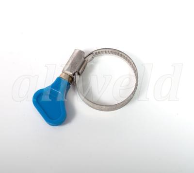 Хомут червячный 20-32мм винт-барашек