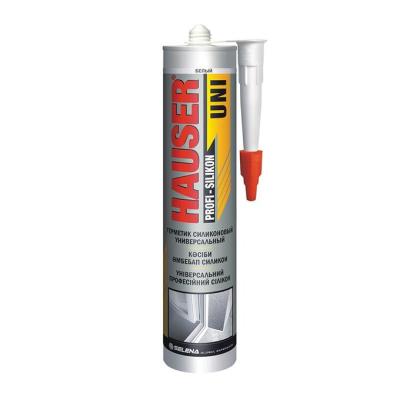 Герметик HAUSER силиконовый универсальный белый 260 мл