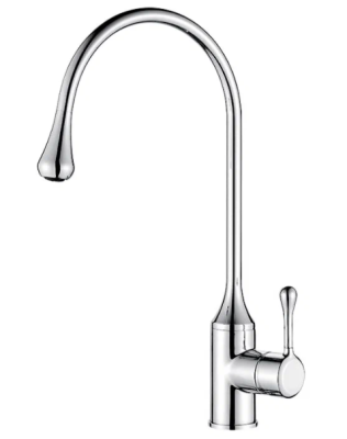 4599 Смеситель кухня LEDEME d-40 на гайке (хром)