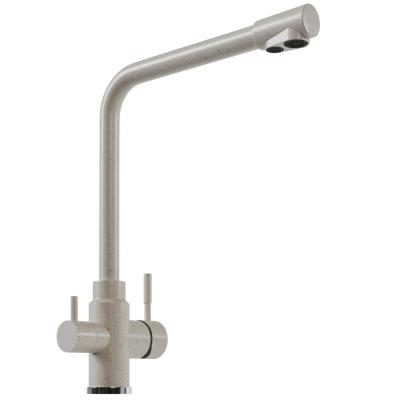 Смеситель для кухни 35к MIXLINE ML-GS13 (331) белый, с вых. для питьевого фильтра