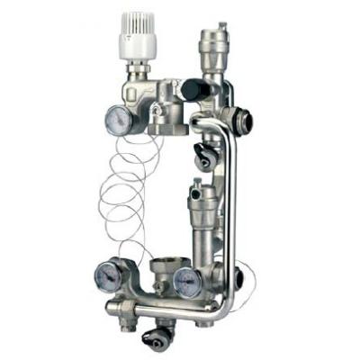 Насосно-смесительный узел с термостатическим клапаном 20-43 гр.,без насоса JH 1035 ТИМ)