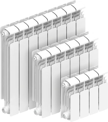 Радиатор алюминиевый RIFAR ALUM 200 - 10 секций