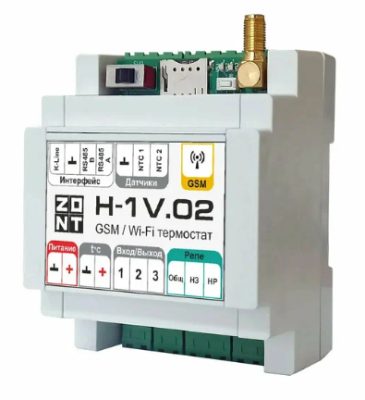 Отопительный GSM / Wi-Fi контроллер ZONT H-1V.02