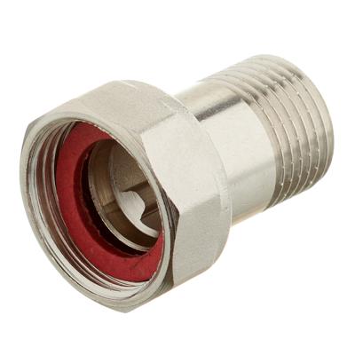 Полусгон с накидной гайкой 1" и наружной резьбой 3/4"