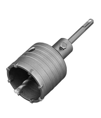 Коронка SDS+ 70мм по кирпичу в сборе