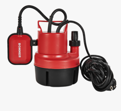 Насос дренажный ROMMER OPTIMA, кабель 10м, 250 Вт, универсальный