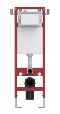 Система инсталляции WAVE без кнопки, МЕХАНИКА, 380 мм