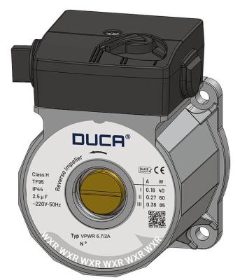 Насос циркуляционный Duca VPWR 6,7/2A (аналог Wilo INTVACL 15/5-2)