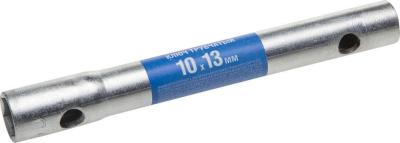 Ключ трубчатый 10*13/140мм, оцинк.