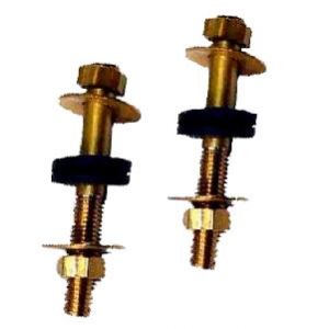 Набор крепежа "FIX LINE" смывного бачка к унитазу, d-8*75мм,латунь