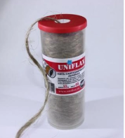 Нить сантехническая льняная 40г. в тубе UNIFLAX 55м