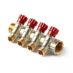 Коллектор с рег. вент. и цан. 3/4х16-4""