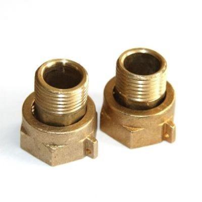 Комплект сгонов для счетчика 1/2"латунь