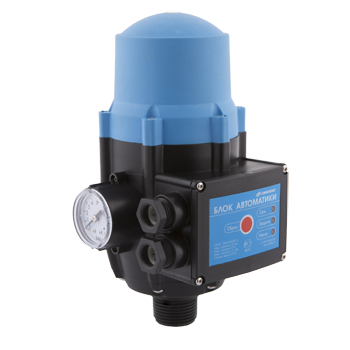 Блок автоматики насоса "Джилекс" (с манометром)