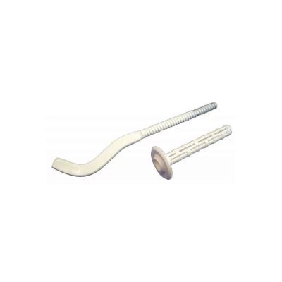 Кронштейн штыревой плоский с дюбелем 7*180мм