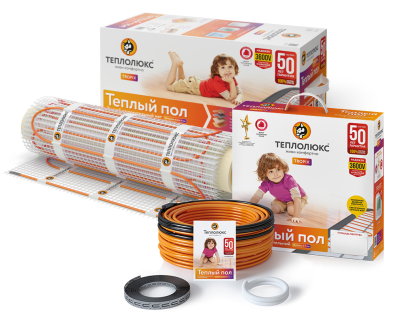 Электрический теплый пол Теплолюкс TROPIX МНН120 Вт/7 кв.м